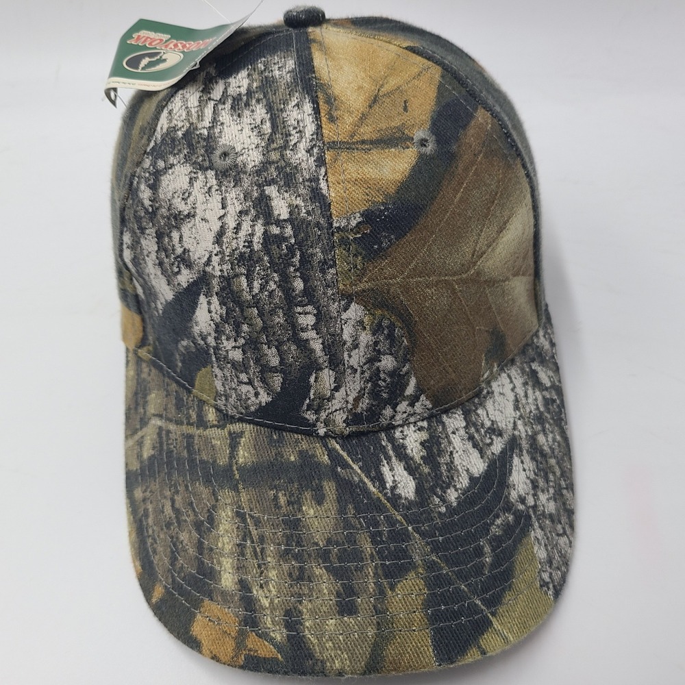 Blank Camo Hat Snapback Mossy Oak Brown Hunting Fishing Outdoors Casual Men